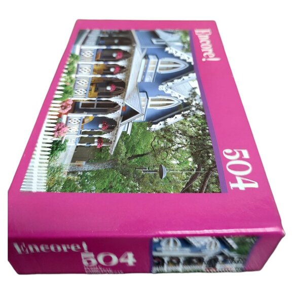 Encore! 504 Piece Gingerbread House Puzzle Mega Brands 2007 10" x 18" Family Fun - Picture 6 of 6